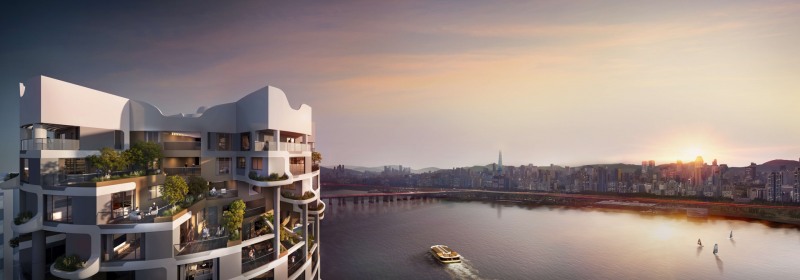 래미안 글로우힐즈 한남 펜트하우스