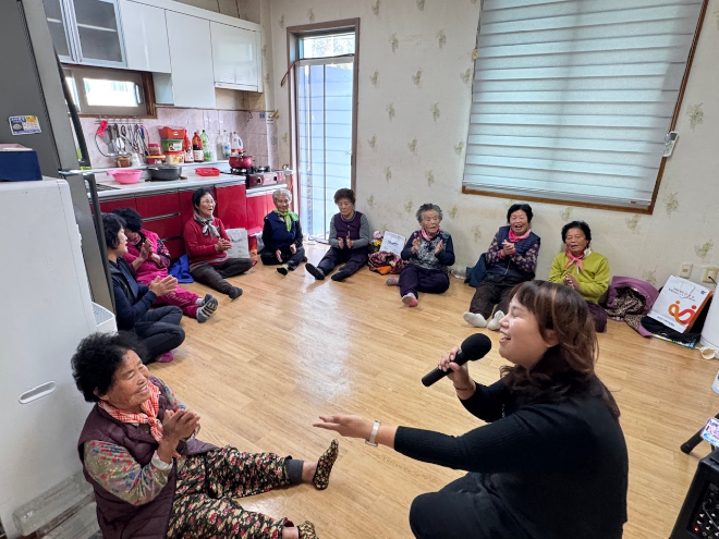 마을 건강두드림 특화사업. ⓒ 함평군