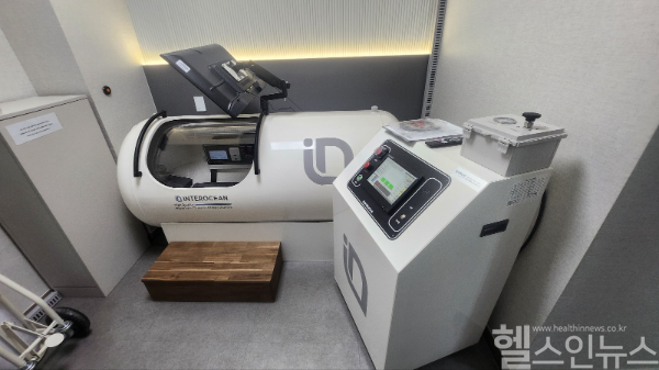 원내에 설치된 인터오션의 트리니티 (코아이비인후과 제공)