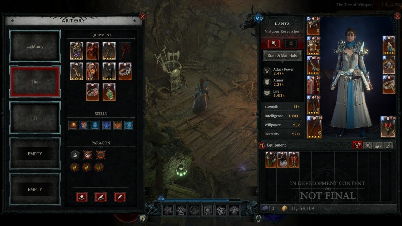 '디아블로4' 시즌7 테스트 서버 무기고 시스템 관련 이미지(출처='디아블로4' 공식 홈페이지).