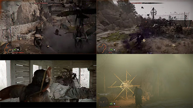 붉은사막 '헥세 마리' 보스 전투 영상 중 일부. 자료 출처 : 붉은 사망 공식 유튜브