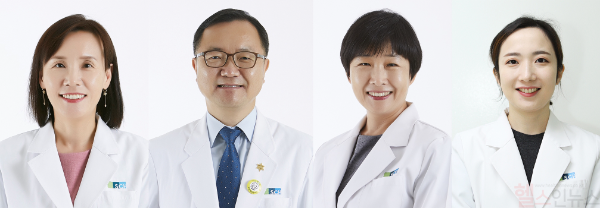 순천향대학교 부천병원 의료기기 연구센터 및 의료기기 안전정보 모니터링센터 연구진(좌측부터 최수정, 김진국, 이유경, 최수인 교수) (순천향대 부천병원 제공)