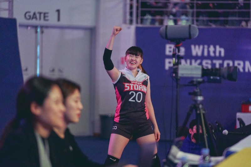 ‘1승’ 이민지, 사랑스러운 매력+뛰어난 배구 실력으로 관객 마음 ‘정복’