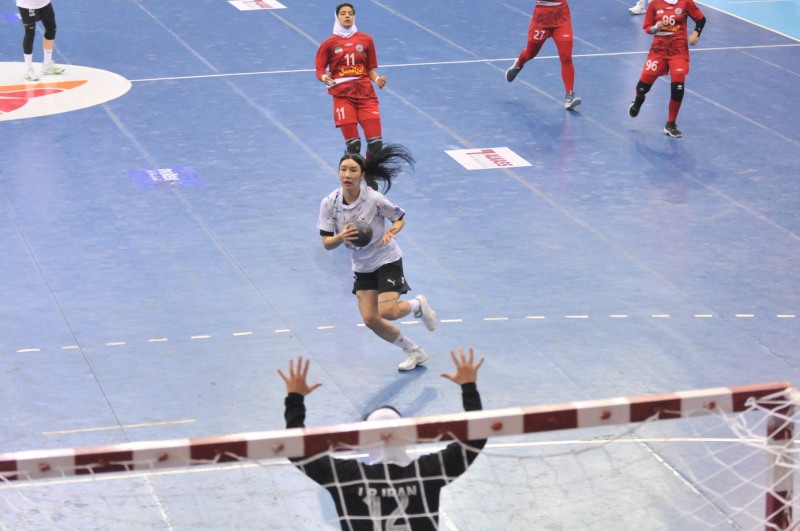 이란전 이연경의 경기 모습 / 사진제공=아시아핸드볼연맹