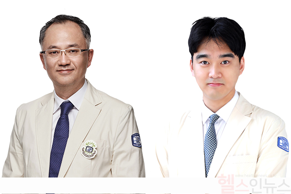 (좌측부터) 김영훈 교신저자, 방청원 제1저자 (가톨릭대학교 서울성모병원 제공)