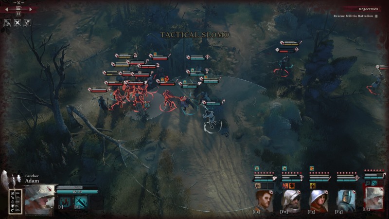 전략 RPG 장르의 '밴드 오브 크루세이더스'(출처=스팀 판매 페이지).