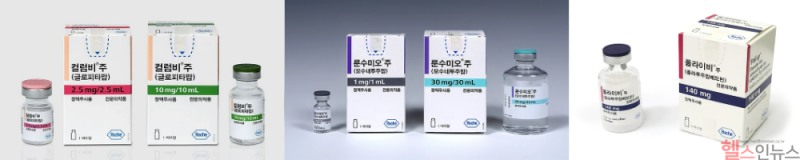 로슈는 미국혈액학회(ASH 2024)서 컬럼비·룬수미오·폴라이비 데이터를 발표했다고 밝혔다. (한국로슈 제공)