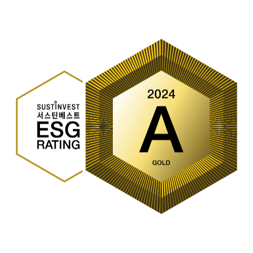 서스틴베스트 2024 ESG 등급마크 (삼일제약 제공)