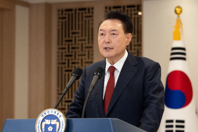 대국민 담화하는 윤석열 대통령 ⓒ연합뉴스