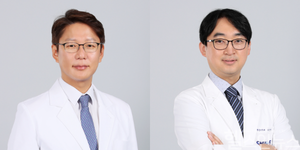 (좌)채영준 갑상선센터 교수, (우)이정만 마취통증의학과 교수 (서울특별시보라매병원 제공)