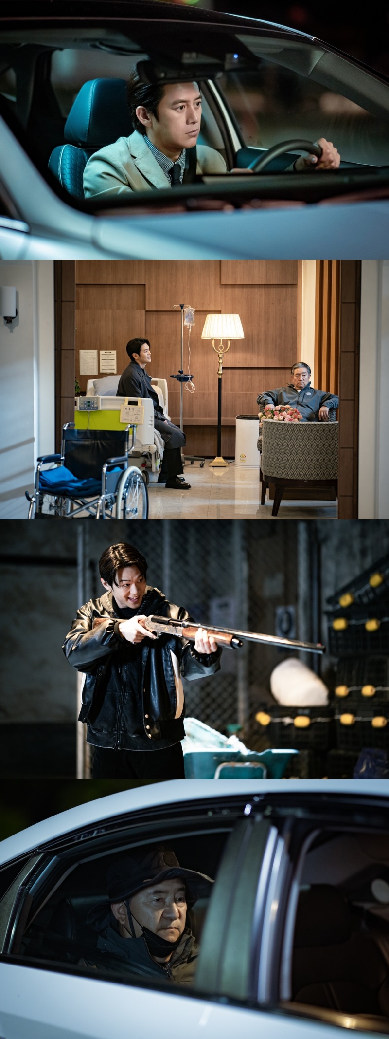 ‘가석방 심사관 이한신’ 고수, 이학주-송영창 부자 악행 막을 수 있을까…숨 막히는 추격전 예고
