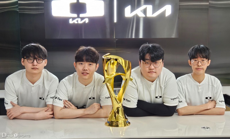 디플러스 기아 배틀그라운드 모바일팀의 '놀부' 송수안, '오살' 고한빈, '파비안' 박상철, '칩스' 정유찬(왼쪽부터).