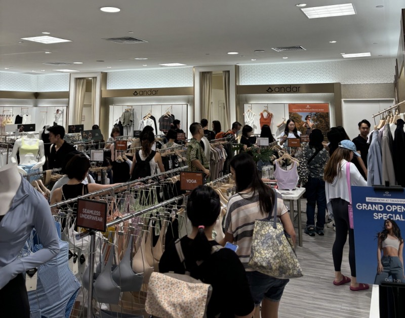 안다르 11월 해외 매출 최대치 경신. 전년 대비 55% 신장하며 경쟁력 입증