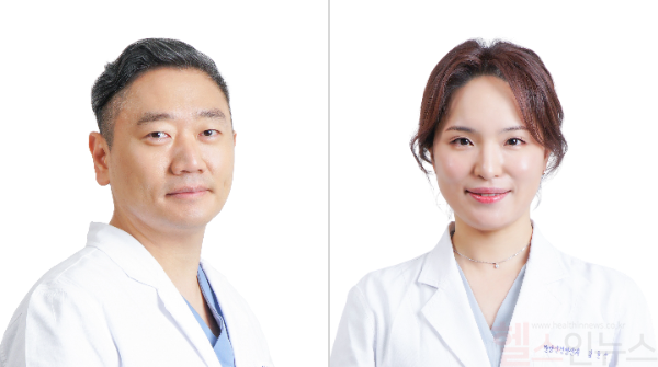 (좌)조성훈, (우)김윤나 경희대한방병원 한방신경정신과 교수