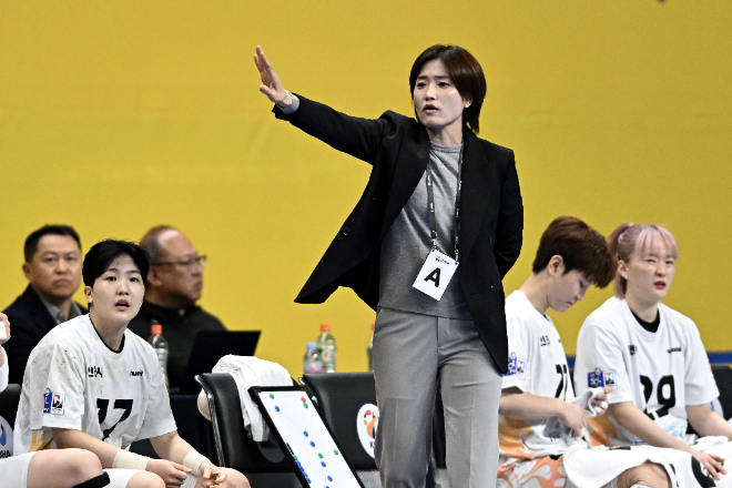 인천광역시청 문필희 감독 / 사진제공=한국핸드볼연맹