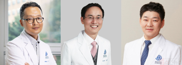 (왼쪽부터) 김형범 약리학교실 교수, 남효석 신경과학교실 교수, 김민구 의학공학교실 교수 (세브란스병원 제공)
