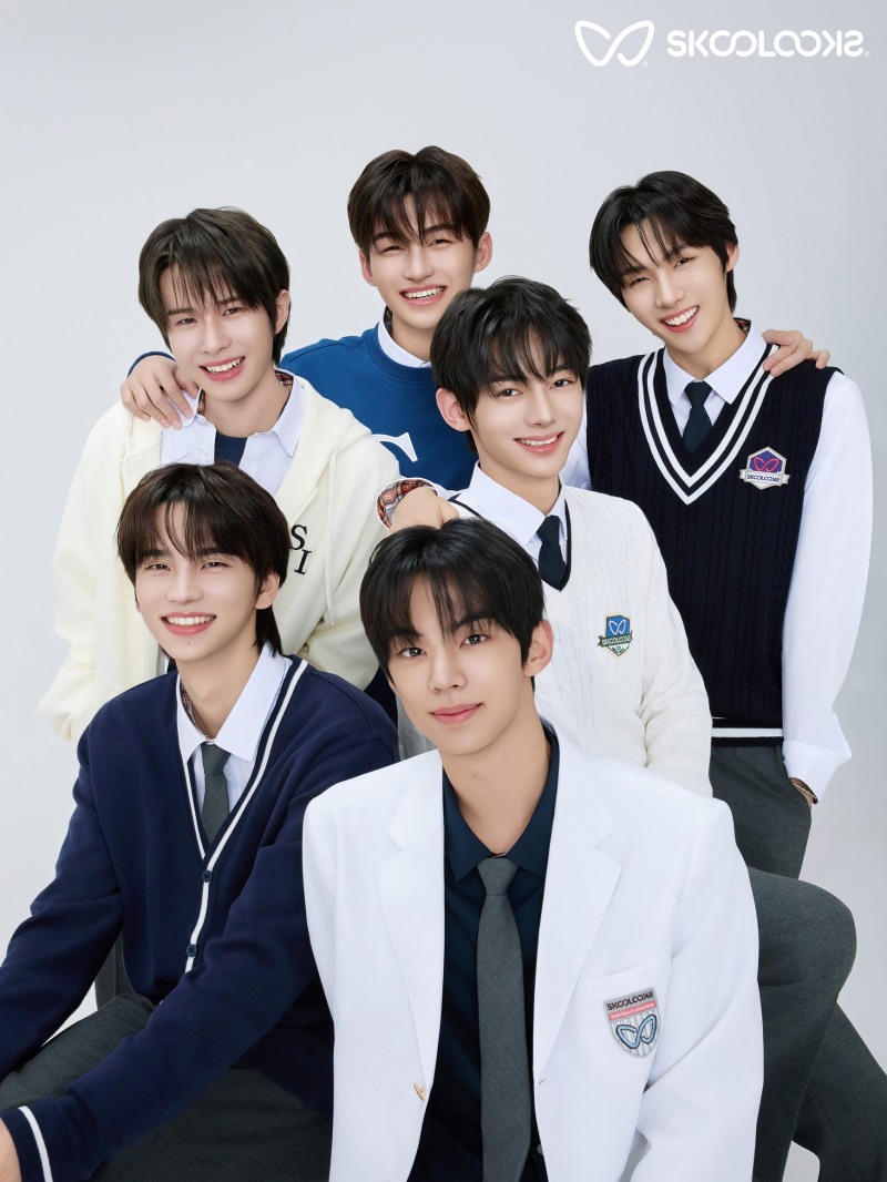 스쿨룩스, TWS와 함께한 동복 화보 메이킹 필름 공개