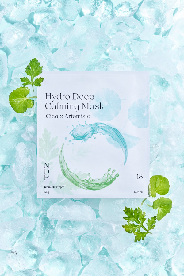 내추럴더마 프로젝트(NDP)의 시카X쑥 하이드로 딥 카밍 마스크 20일 출시