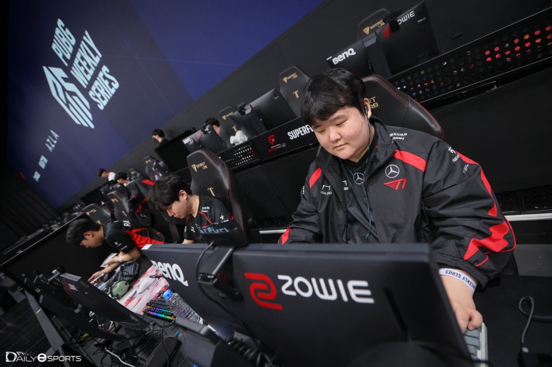 PGC 2024 그랜드 파이널 5위의 T1.