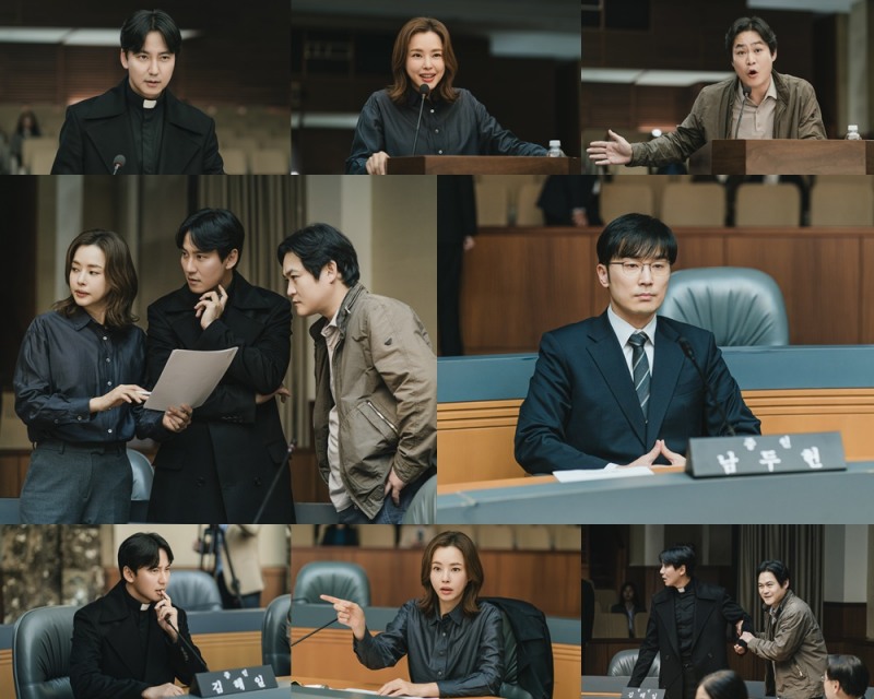‘열혈사제2’ 김남길X이하늬X김성균 VS 서현우, 의미심장 ‘꿀단지 게이트’ 청문회