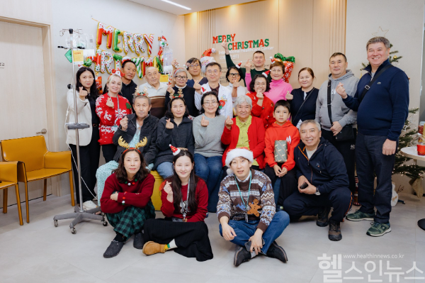 분당제생병원 외국인 환자를 위한 크리스마스 이벤트 (분당제생병원 제공)