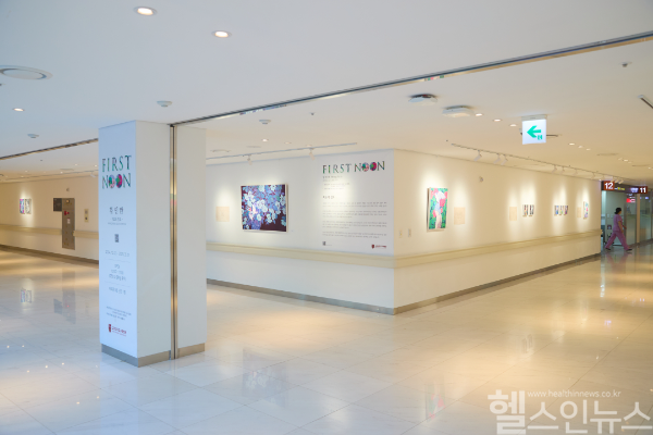 고려대학교 구로병원 갤러리, 황인란 작가 개인전 전경 (고대구로병원 제공)
