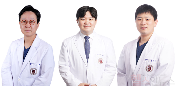 (왼쪽부터) 홍순준, 차정준, 김주현 고려대학교 안암병원 순환기내과 교수 연구팀 (고대안암병원 제공)