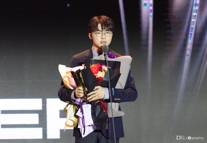 올해의 선수상 주인공 T1 '페이커' 이상혁.