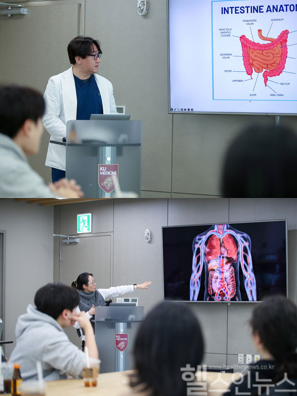 (위쪽부터) 오채연 고대안산병원 소아외과 교수, 박지영 소아청소년과 교수 (고대안산병원 제공)