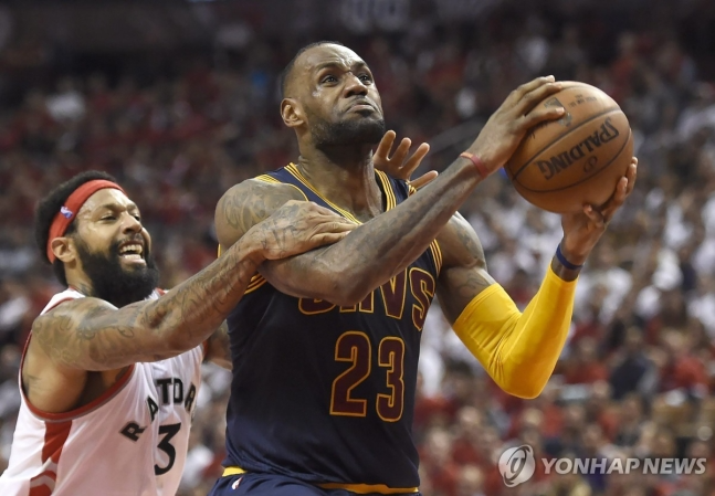 클리블랜드 시절의 제임스