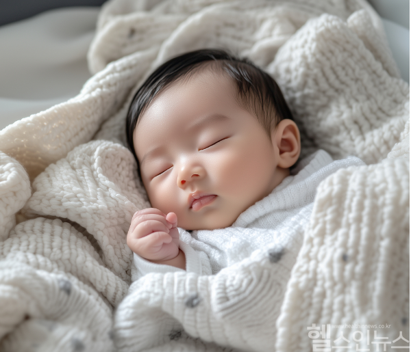 생후 1개월 신생아가 단순 토를 하는 것이 아닌 분수처럼 토를 뿜어내듯 한다면 이는 비대성 유문협착증을 의심해 볼 수 있다. (클립아트코리아)