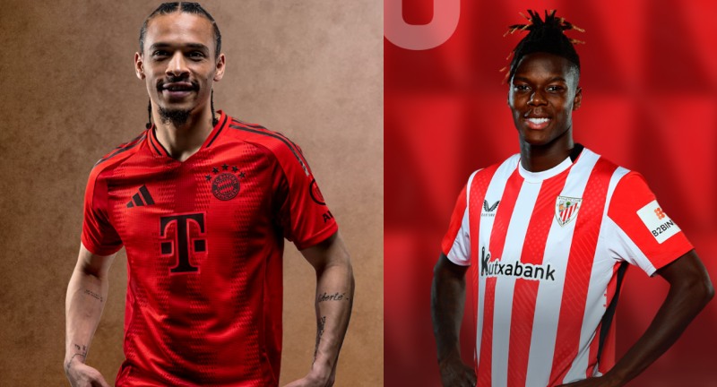 (좌)리로이 사네, (우)니코 윌리엄스