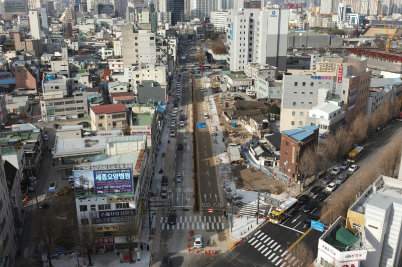 광산길 준공후 (사진제공 = 광주광역시)