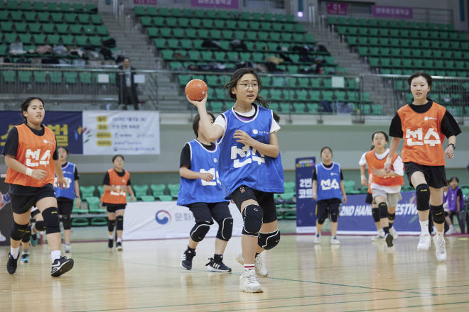 2024년 1월 진행된 제2회 핸볼페스티벌 행사. / 사진제공 : 대한핸드볼협회