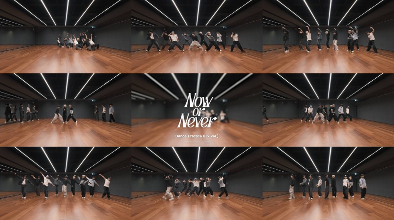 크래비티, ‘나우 오어 네버’ 안무 영상 공개…고품격 퍼포먼스의 향연