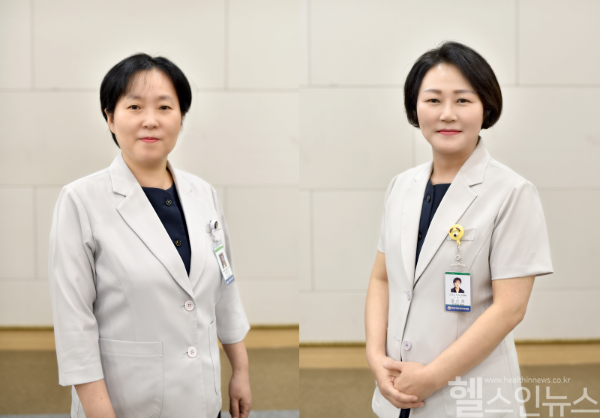 (왼쪽부터) 박현진·장은희 팀장 (화순전남대병원 제공)