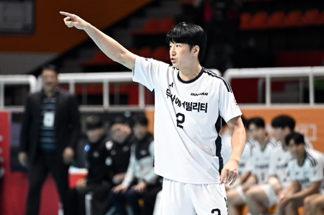 신한SOL페이 24 25 핸드볼 H리그 두산 정의경. / 사진제공=한국핸드볼연맹