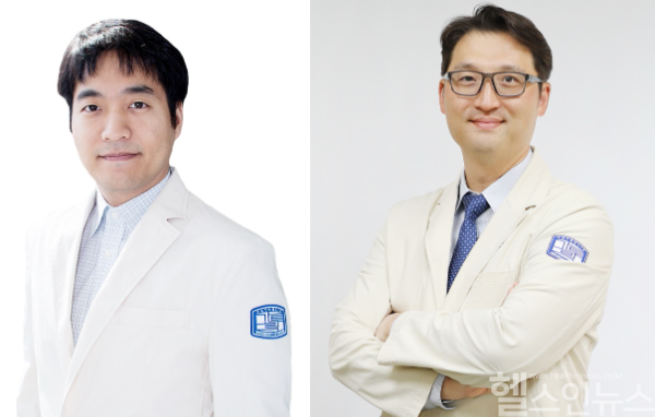 안스데반 서울성모병원 신경외과 (제1저자), 김영일 성빈센트병원 신경외과 (교신저자) 교수 (서울성모병원 제공)