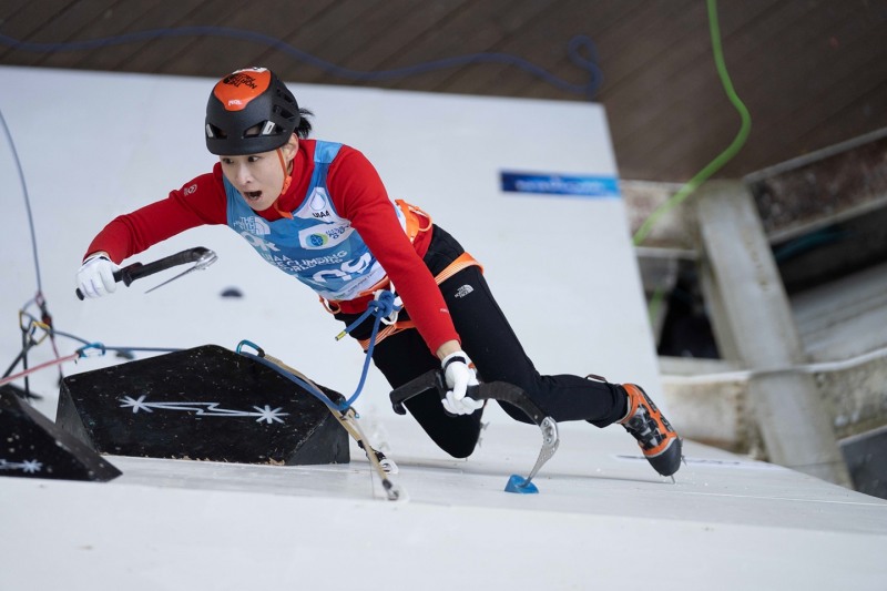 정상을 향해 거침없이 오르는 노스페이스 애슬리트팀 신운선 선수