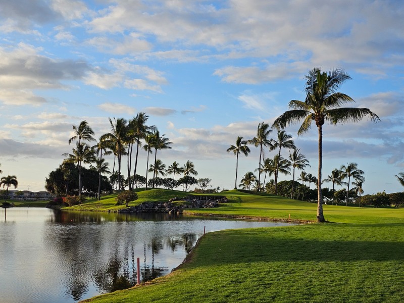 모두투어는 하와이의 명품 골프장에서 라운드를 즐기며 관광도 할 수 있는 특별 프로모션을 실시한다.(모두투어 제공)
