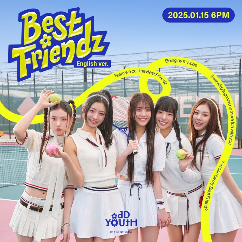 오드유스, 음악방송 출격…새해 깜짝 컴백 ‘Best Friendz’ 무대 첫 공개