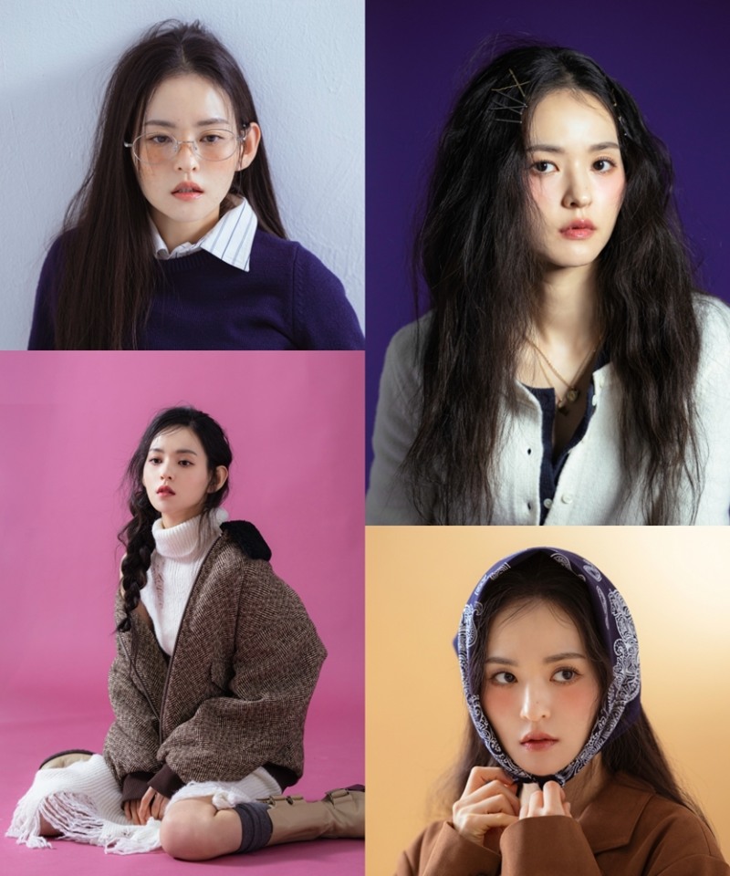 김윤혜, '청순↔시크' 오가는 비주얼 4단 변신…'천의 얼굴' 입증