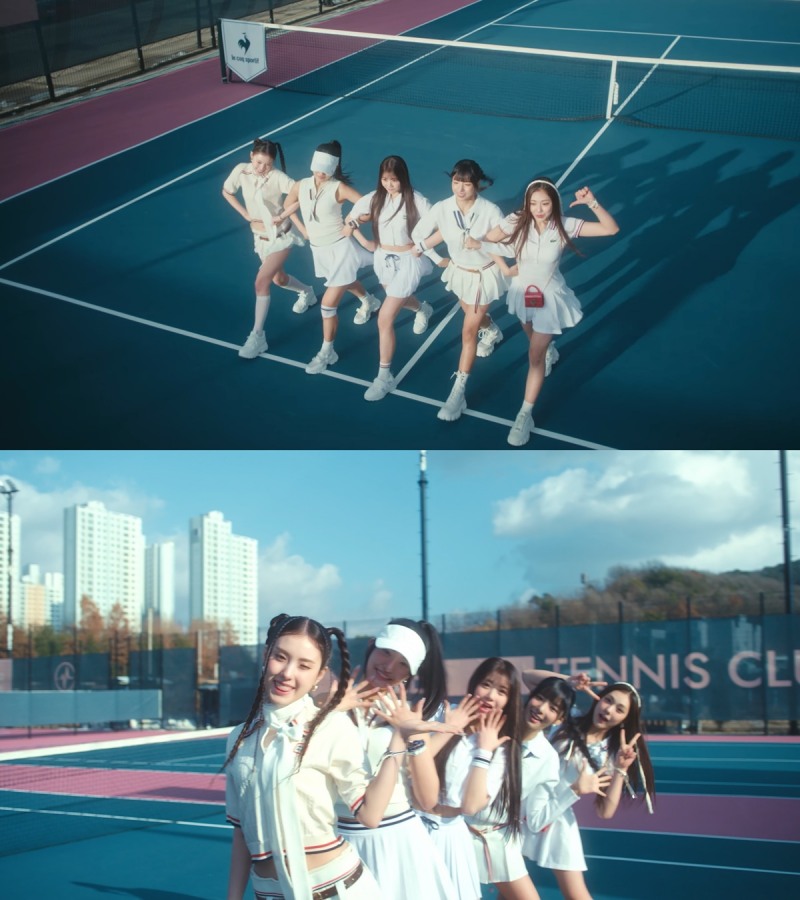 오드유스, 테니스룩도 완벽 소화…‘Best Friendz (English Ver.)’ 퍼포먼스 비디오 티저 공개