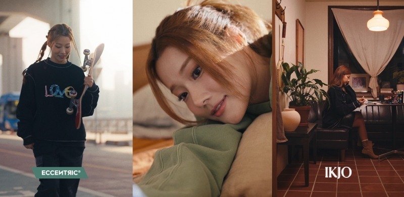 배지연, 이센트릭과 익조의 대표 모델로 자리하다