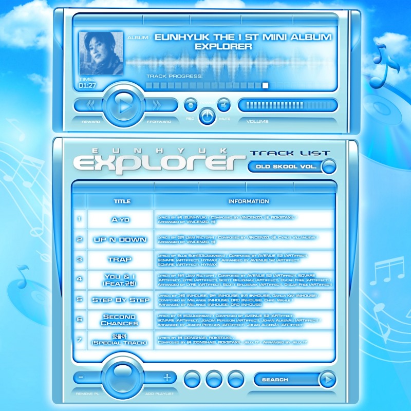 은혁, 미니 1집 트랙리스트 공개…타이틀곡은 ‘UP N DOWN’