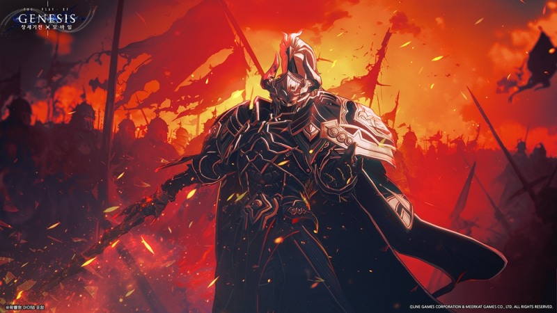 라인게임즈 '창세기전 모바일: 아수라 프로젝트' 신규 캐릭터 '흑태자'(제공=라인게임즈).