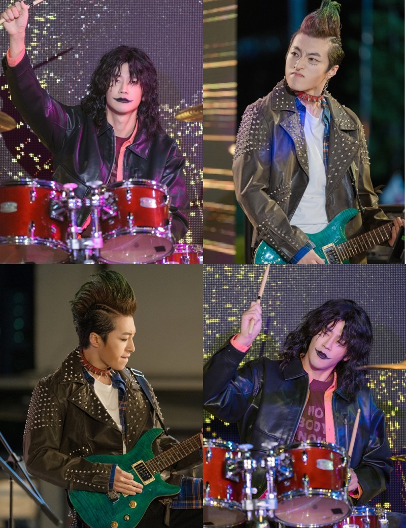 ‘모텔 캘리포니아’ 구자성X정용주, 파격적인 헤비메탈 비주얼로 시선강탈