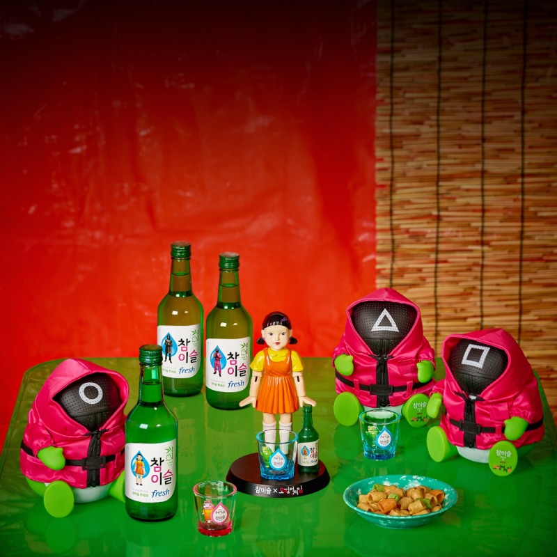 하이트진로, ‘참이슬 오징어 게임 에디션’ 4천 2백만 병 완판