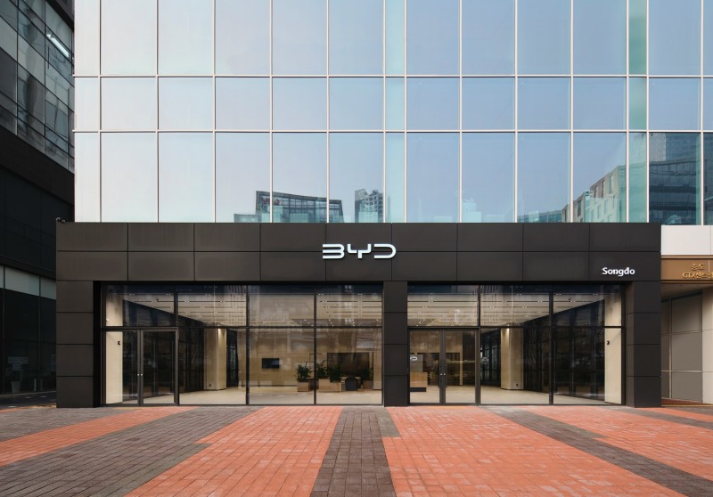 삼천리EV 송도 전시장 외경