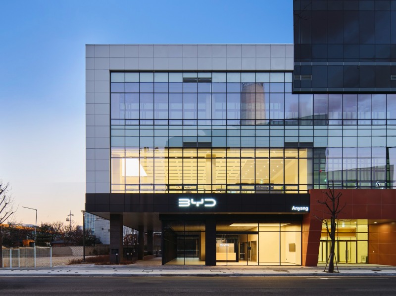 삼천리EV 안양 전시장 외경